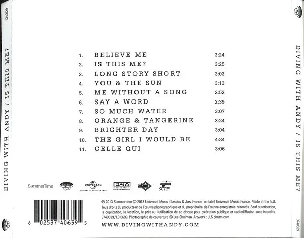 CD Diving With Andy "Is This Me ?" – photo 2